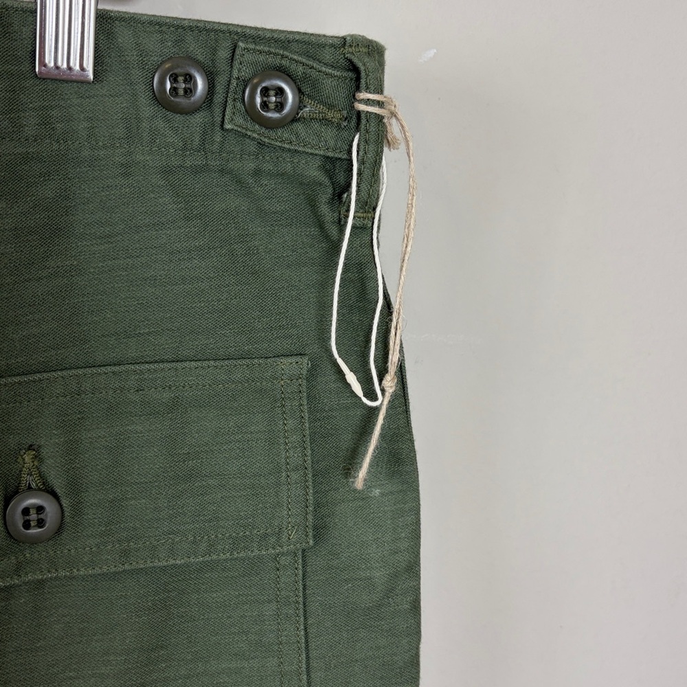 ORSLOW Regular Fit Fatigue Pants Army Green Mens Military Pockets Sz US XL - Picture 14 of 14